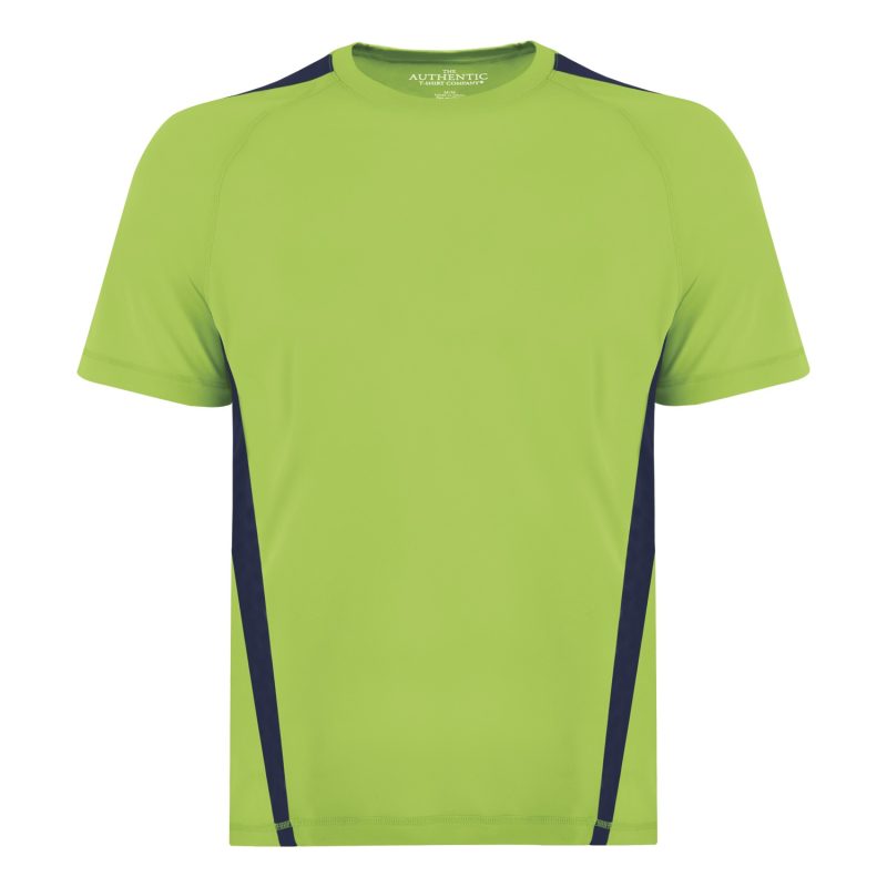 Lime Green and Navy