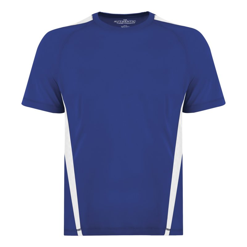 Royal Blue and White