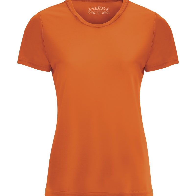 Orange Ladies Sport Shirt