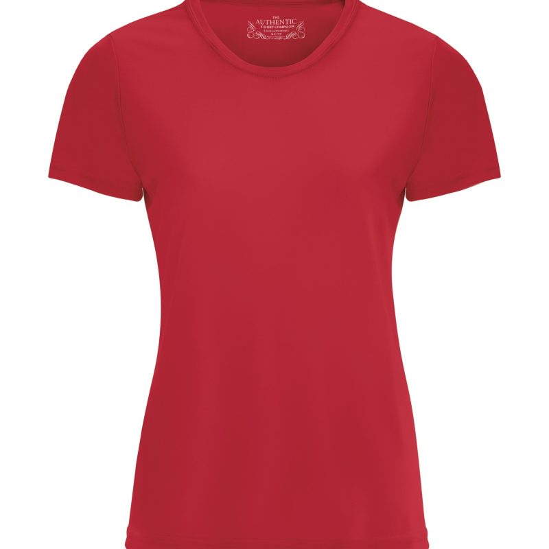 Red Ladies Sport Shirt