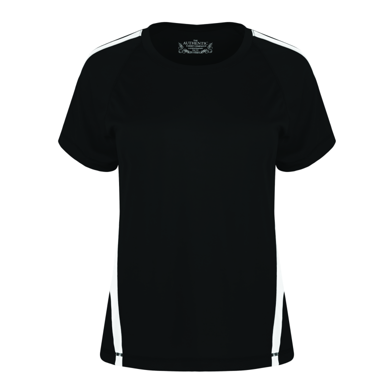 Black with White ribs