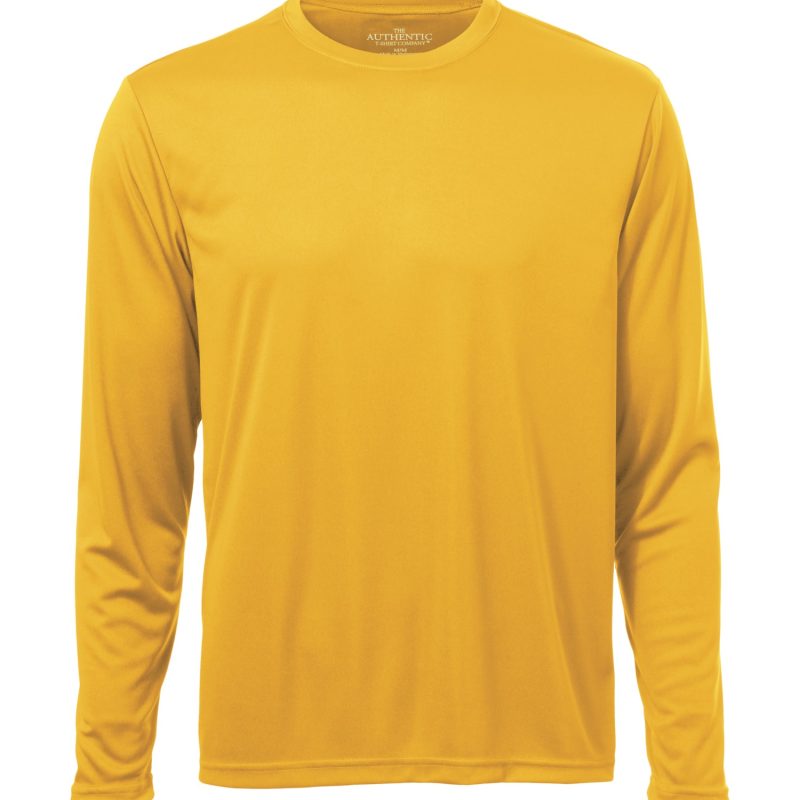 Gold Long Sleeve Sport Shirt