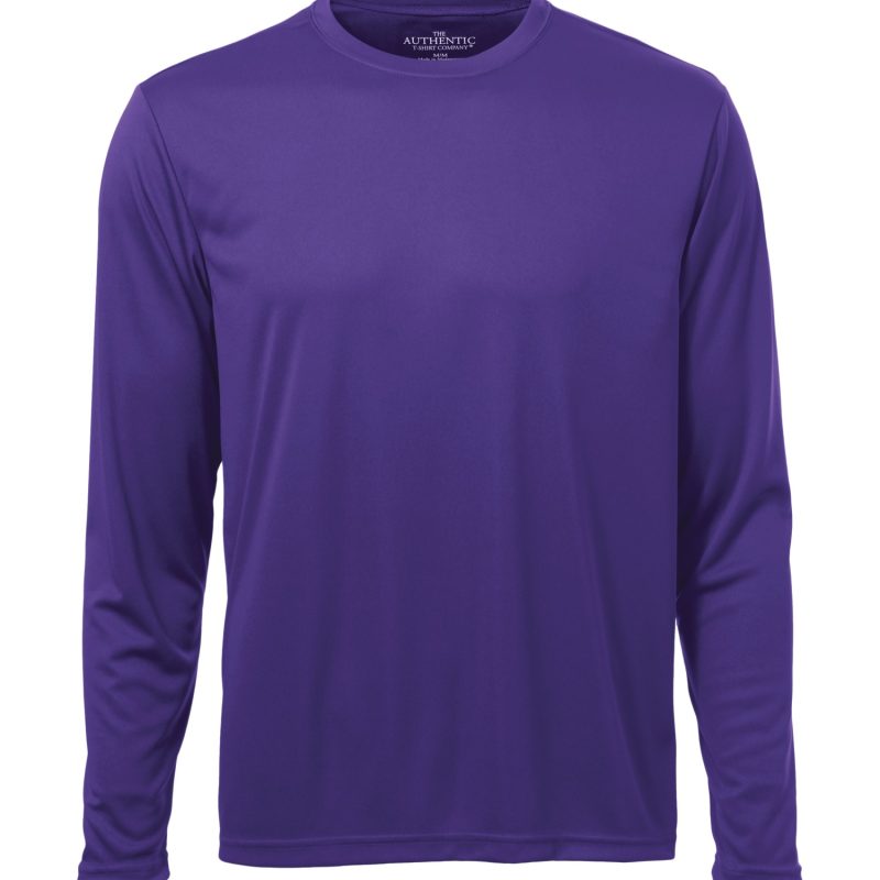Purple Long Sleeve Sport Shirt