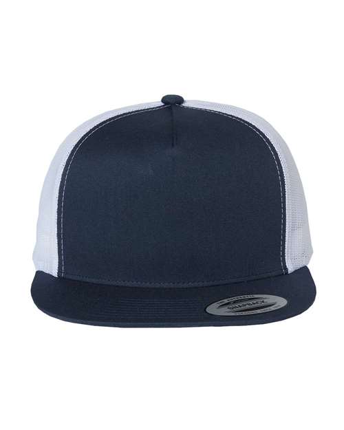 Navy with White Mesh