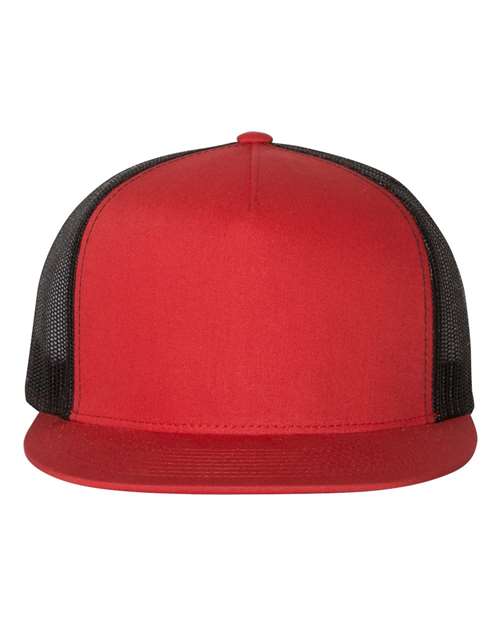 Red with black mesh