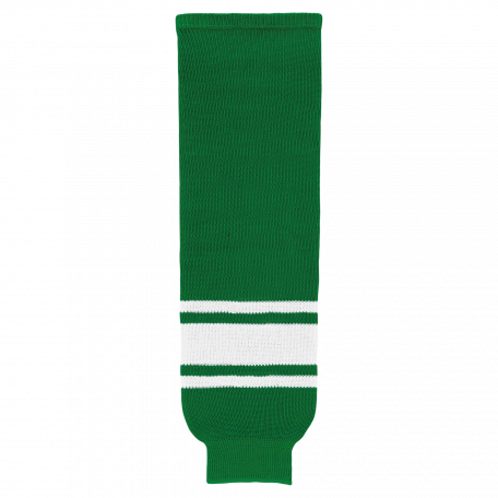Hockey Sock Green White