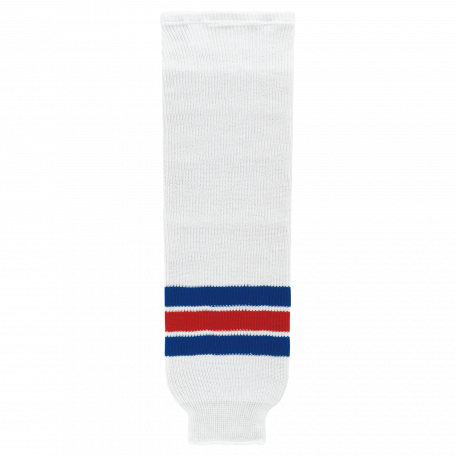 Hockey Sock New York White