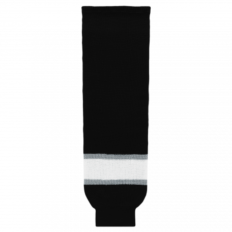 Hockey Sock Retro LA Black