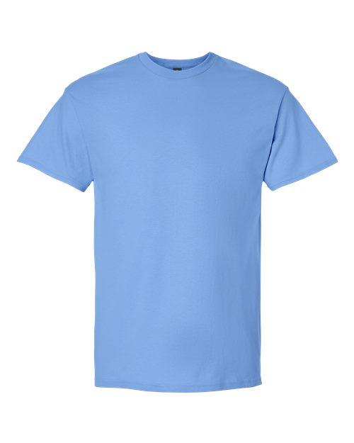 Carolina Blue t-shirt flat lay