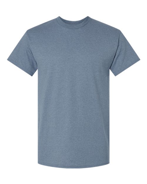 Heather Indigo t-shirt flat lay