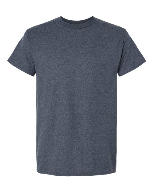 Heather Navy t-shirt flat lay