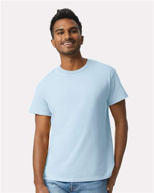 Light Blue t-shirt front