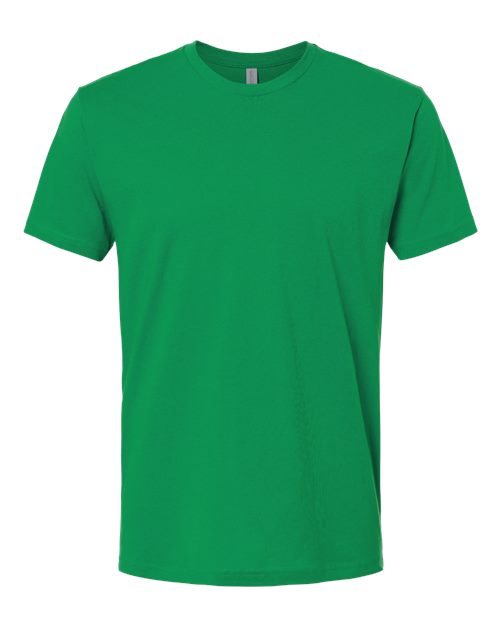 Kelly Green Next Level Cotton t-shirt flat