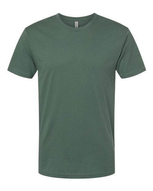 Royal Pine Next Level Cotton t-shirt flat