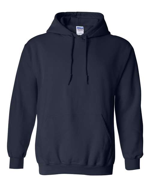 Navy Gildan Heavy Blend Hoodie – Front | Cotton-blend | Custom hoodies by Canadian Custom Jerseys in Canada