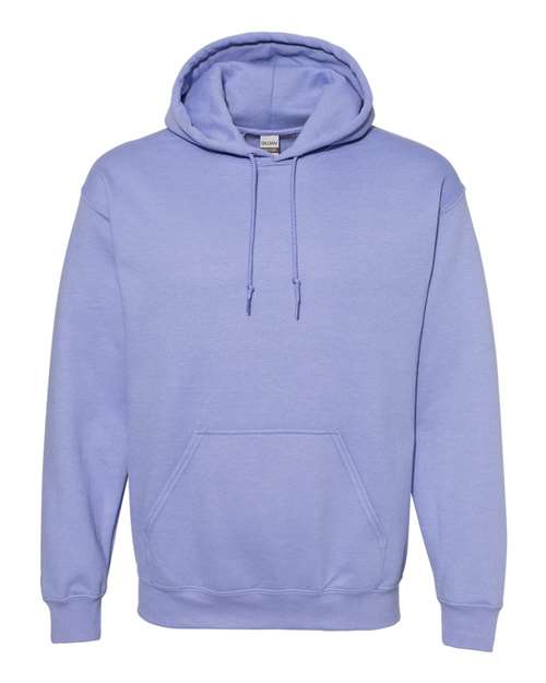 Violet Gildan Heavy Blend Hoodie – Front | Cotton-blend | Custom hoodies by Canadian Custom Jerseys in Canada