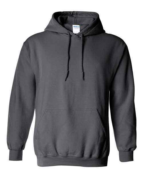 Charcoal Gildan Heavy Blend Hoodie – Front | Cotton-blend | Custom hoodies by Canadian Custom Jerseys in Canada