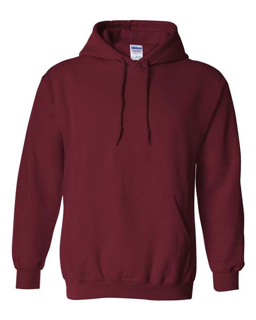 Garnet Gildan Heavy Blend Hoodie – Front | Cotton-blend | Custom hoodies by Canadian Custom Jerseys in Canada