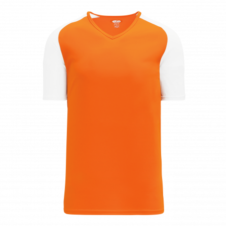 Orange with White Sleeves Pullover Baseball Jersey