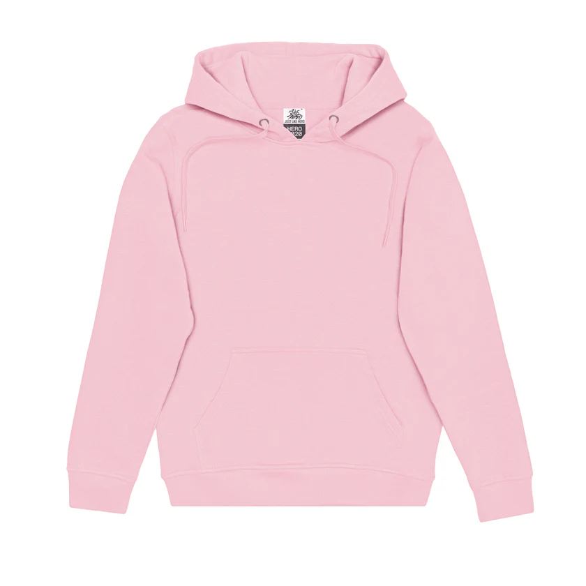 Pink Just Like Hero Midweight Hoodie