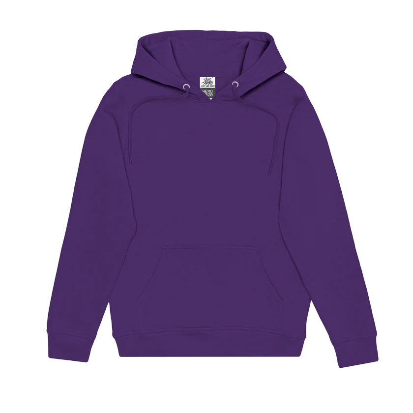 Purple Just Like Hero Midweight Hoodie