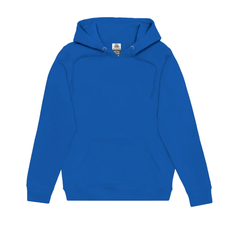 Royal Blue Just Like Hero Midweight Hoodie