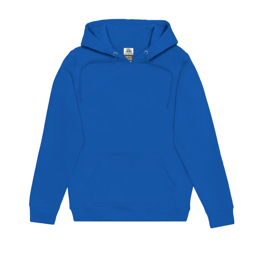 Royal Blue Just Like Hero Midweight Hoodie