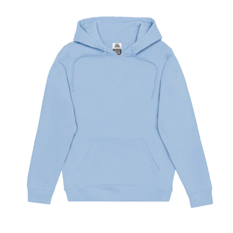 Sky Blue Just Like Hero Midweight Hoodie